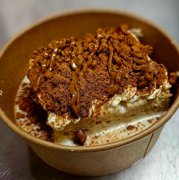 Lotus Biscoff Milk Cake